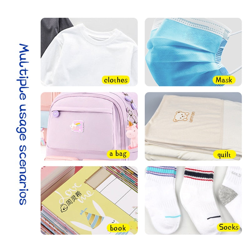 Dropping Custom-Made Baby Name Stamp DIY For Children Name Seal Student Clothes Not Easy To Fade Security Name Cute Stamp