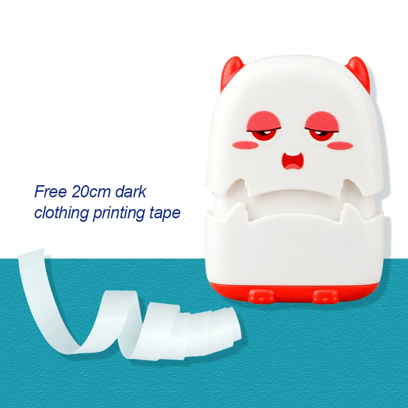Dropping Custom-Made Baby Name Stamp DIY For Children Name Seal Student Clothes Not Easy To Fade Security Name Cute Stamp