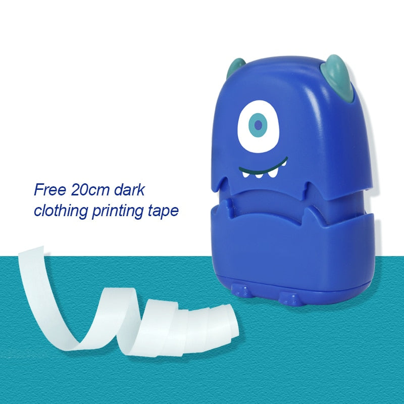 Dropping Custom-Made Baby Name Stamp DIY For Children Name Seal Student Clothes Not Easy To Fade Security Name Cute Stamp