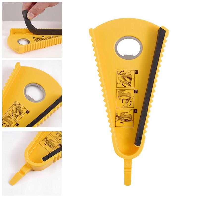 1PC Creative Multi-function Bottle Opener Jar Opener Off Bottle Twist Grip Opener Quick Everyday Use Easy Opening Lid Cooki B6N9
