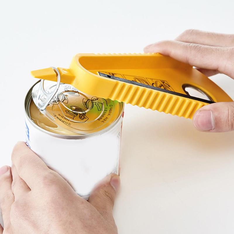 1PC Creative Multi-function Bottle Opener Jar Opener Off Bottle Twist Grip Opener Quick Everyday Use Easy Opening Lid Cooki B6N9
