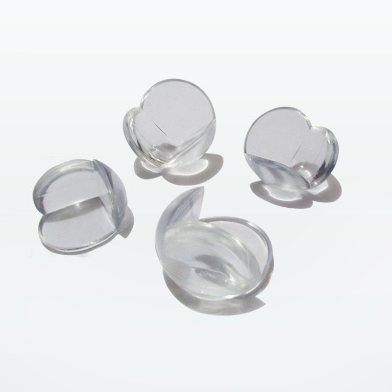 4Pcs Child Baby Safety Silicone Protector Table Corner Edge Protection Cover Children Anticollision Edge & Guards