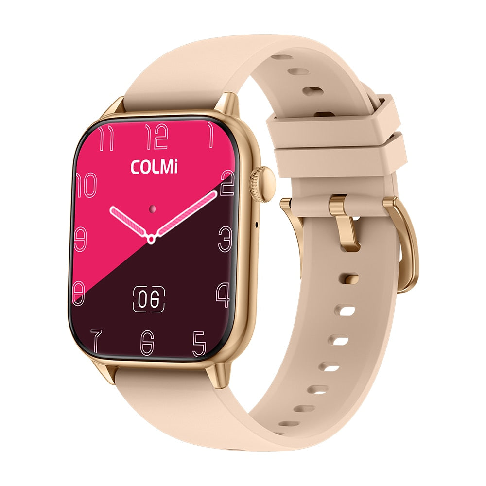 COLMI C60 Smartwatch 1.9 inch Full Screen Bluetooth Calling Heart Rate Sleep Monitor 100 Sport Models Smart Watch For Men Women