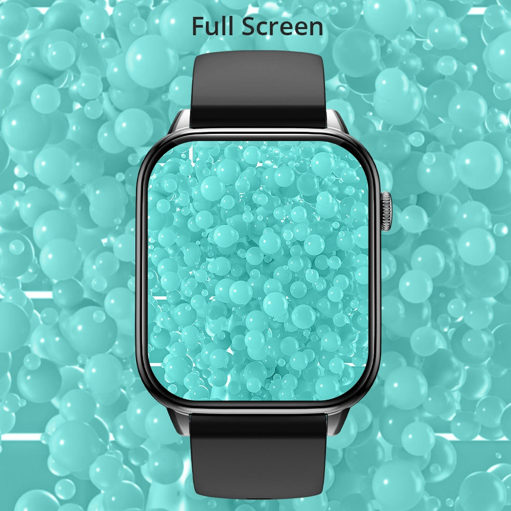 COLMI C60 Smartwatch 1.9 inch Full Screen Bluetooth Calling Heart Rate Sleep Monitor 100 Sport Models Smart Watch For Men Women