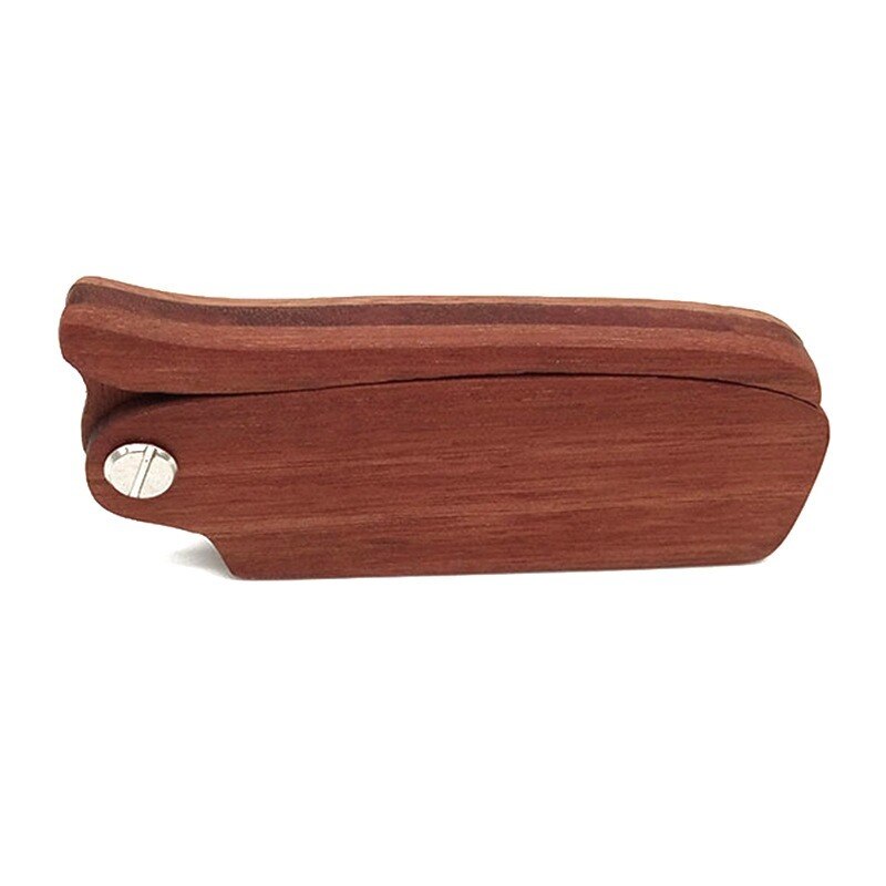 Folding Wooden Beard Comb Men's Waves Brush Hair Beard & Mustache Comb Sandalwood Comb Everyday Grooming Use with