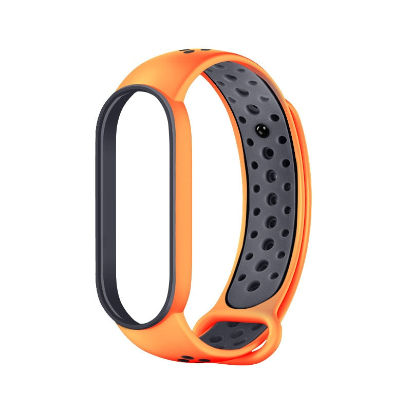 Straps for Xiaomi Mi Band 3 4 Silicone Material Replacement Bracelet Silicone Strap for Xiaomi Mi Band 5 Smart Watch Accessories