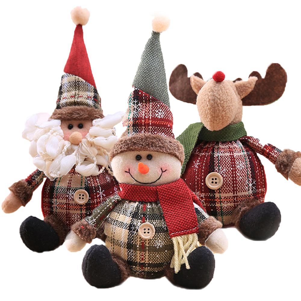 Christmas Doll Ornaments Merry Christmas Decorations For Home Table Decor Xmas Gift 2023 Navidad Happy New Year Decor 2023 Noel