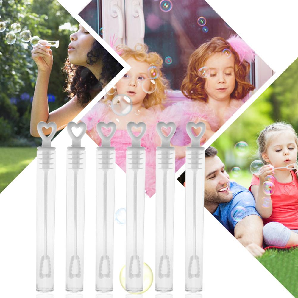 48/60/100pcs Funny Children Outdoor Soap Bubble Bottles Toys Home Wedding Decor Kids Toys Handmade Bubble Machine