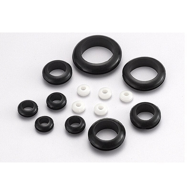 2/5/20px Rubber Grommet 20mm Blanking Hole Wiring Cable Gasket Rubber Seal Assortment Set For Protects Wire Cable Hardware Tools