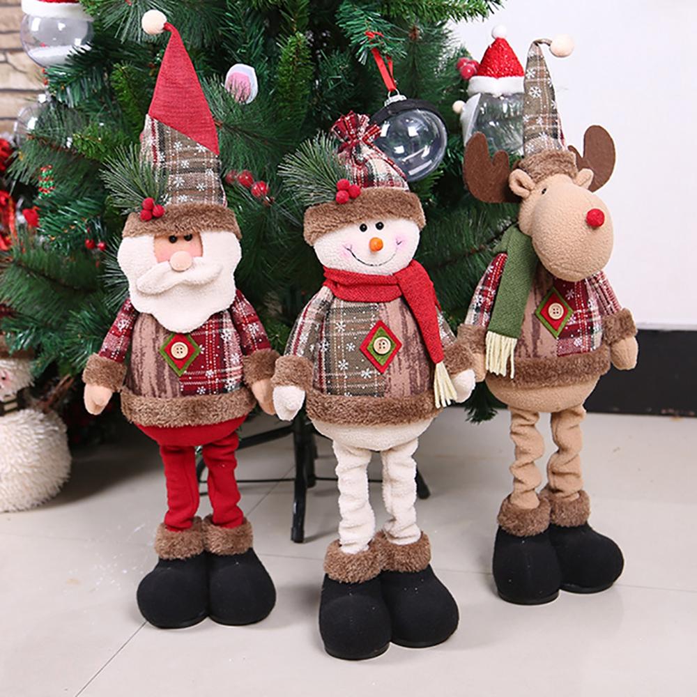 Christmas Doll Ornaments Merry Christmas Decorations For Home Table Decor Xmas Gift 2023 Navidad Happy New Year Decor 2023 Noel
