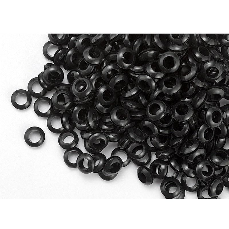 2/5/20px Rubber Grommet 20mm Blanking Hole Wiring Cable Gasket Rubber Seal Assortment Set For Protects Wire Cable Hardware Tools
