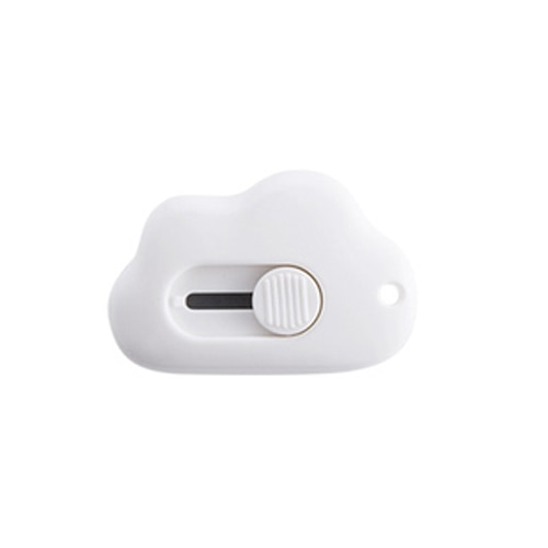 Cute Rabbit Cloud Color Mini Portable Utility Knife Paper Cutter Cutting Paper Razor Blade Office Stationery Cutting Supplies