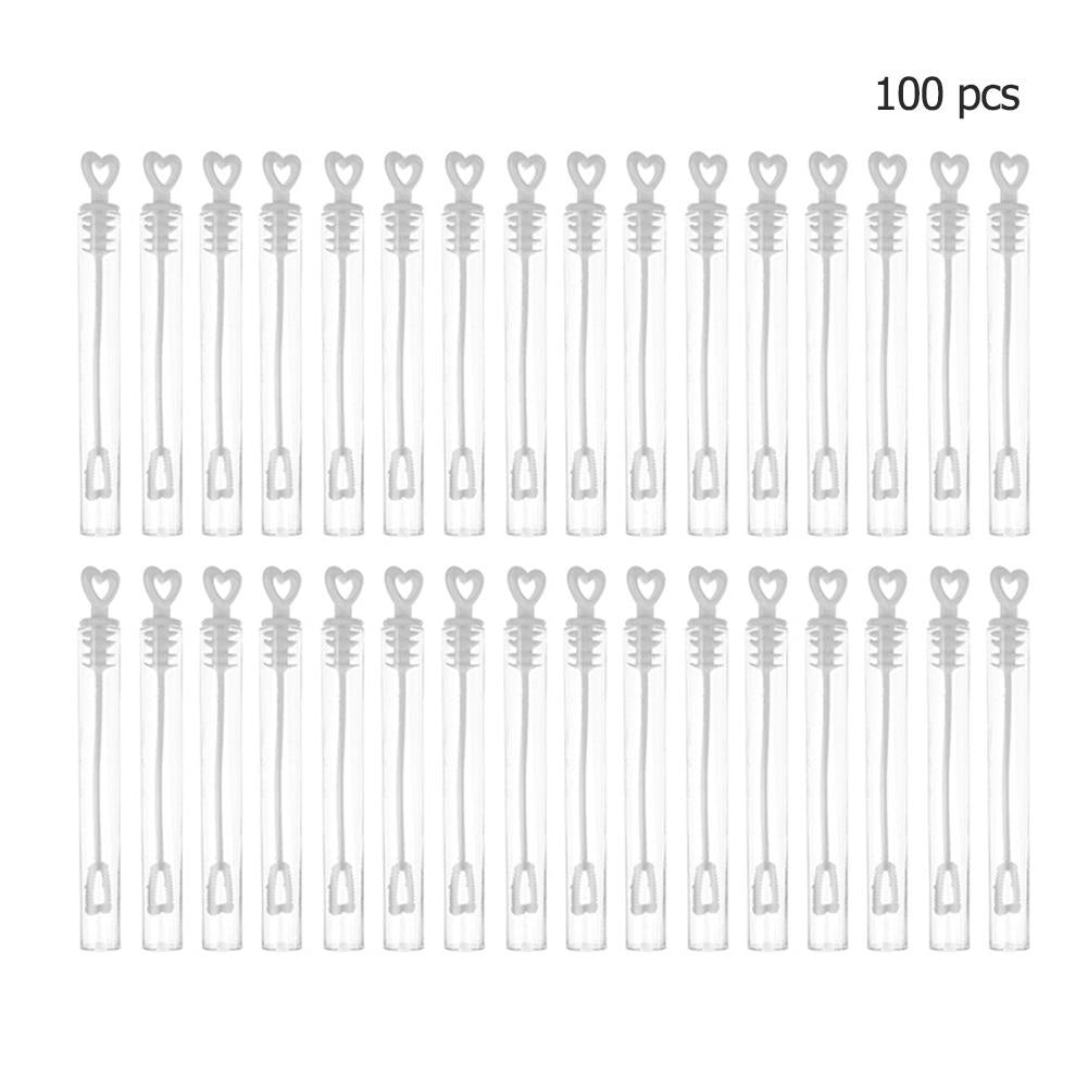 48/60/100pcs Funny Children Outdoor Soap Bubble Bottles Toys Home Wedding Decor Kids Toys Handmade Bubble Machine