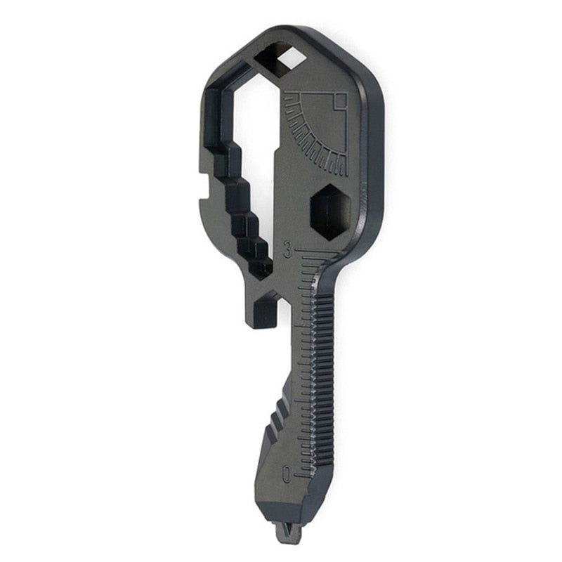 24 In 1 Stainless Steel Multifunction Mini Key Chain Outdoor Portable Tools Creative Bottle Opener Wrench For Gifts Wholesale