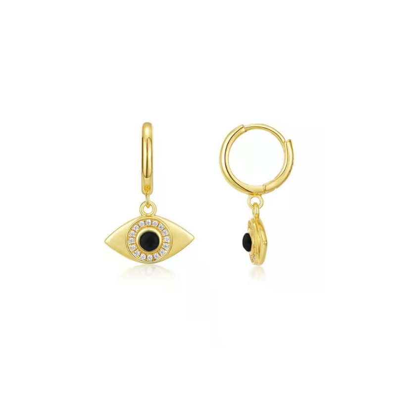Fashion Hanging earrings Zircon Lightning Short Pendant Drop Ear Ring Ear Bone Sweet Trend Female Jewelry Hoop Earring for Women