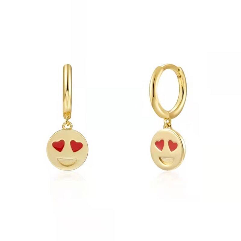 Fashion Hanging earrings Zircon Lightning Short Pendant Drop Ear Ring Ear Bone Sweet Trend Female Jewelry Hoop Earring for Women