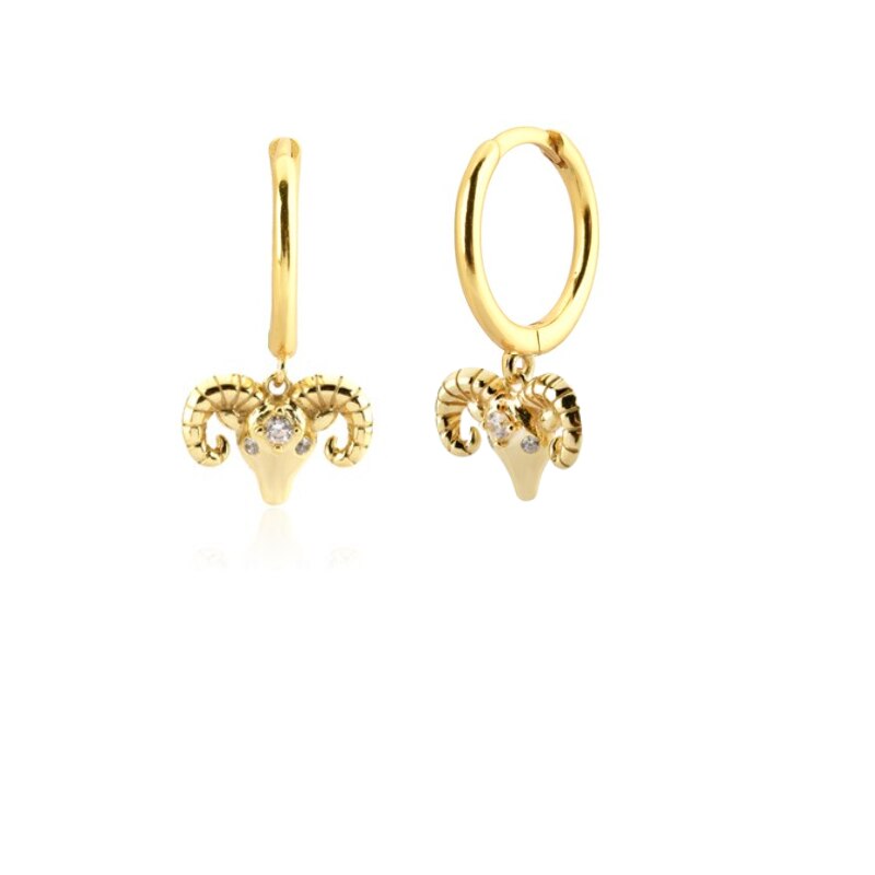 Fashion Hanging earrings Zircon Lightning Short Pendant Drop Ear Ring Ear Bone Sweet Trend Female Jewelry Hoop Earring for Women