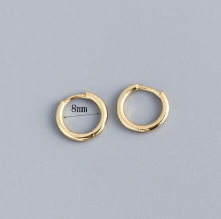 New Stainless Steel Cubic Zirconia Link Chain Ear Studs Earrings For Women Triangle Pendant Cartilage Earrings Piercing Jewelry