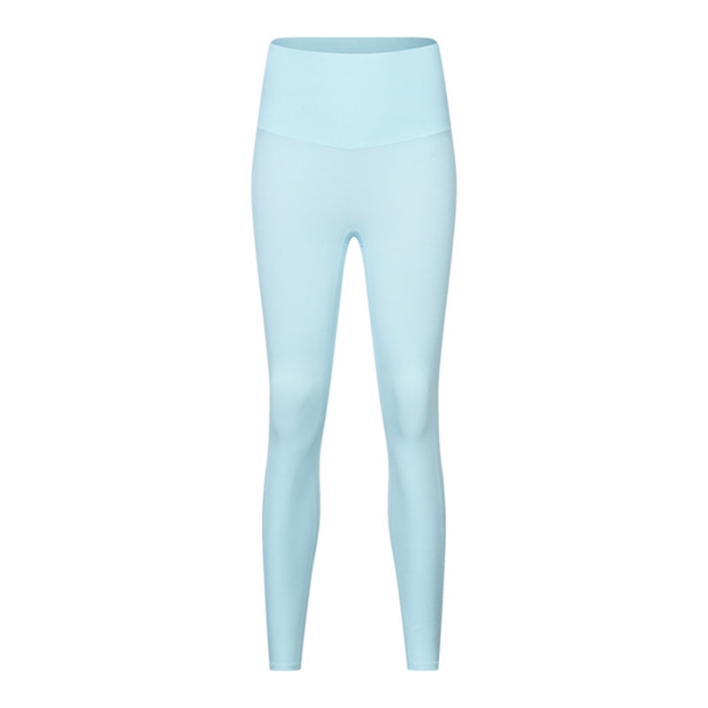 2023 NWT Women Sports Stretch Legging Yoga High Elastic Solid Skinny Capris Leggings Free Shipping