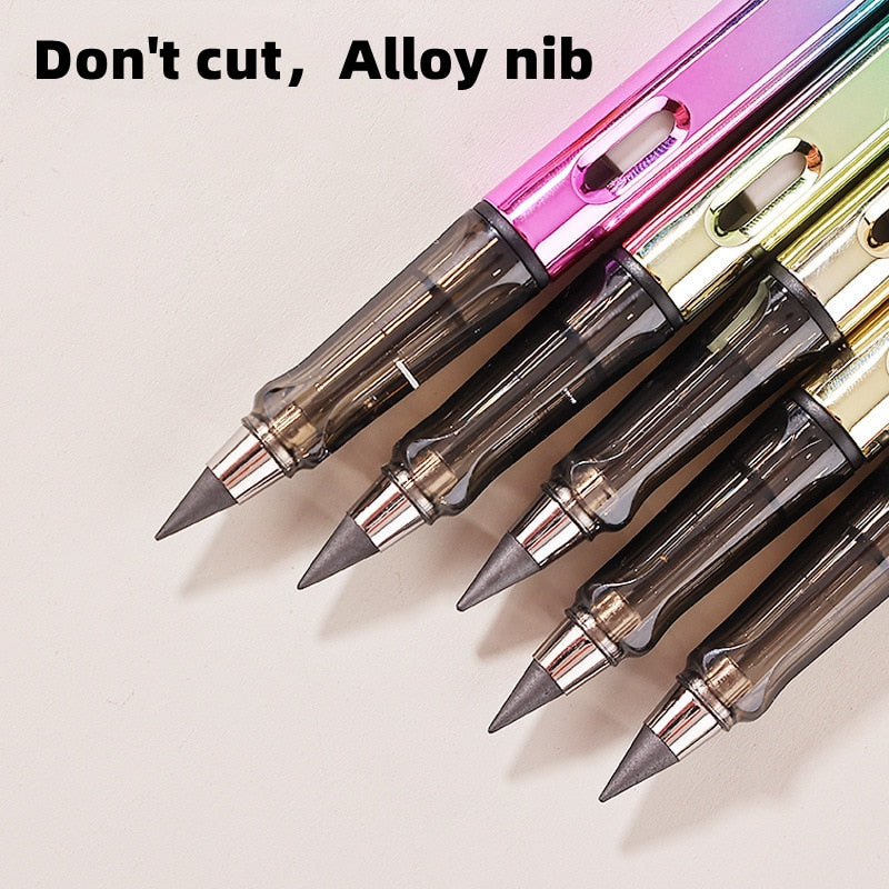 New Technology Colorful Unlimited Writing Eternal Pencil No Ink Pen Magic Pencils Painting Supplies Novelty Gifts Stationery