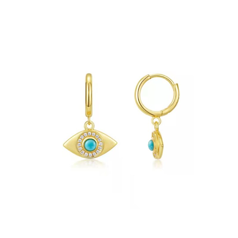 Fashion Hanging earrings Zircon Lightning Short Pendant Drop Ear Ring Ear Bone Sweet Trend Female Jewelry Hoop Earring for Women