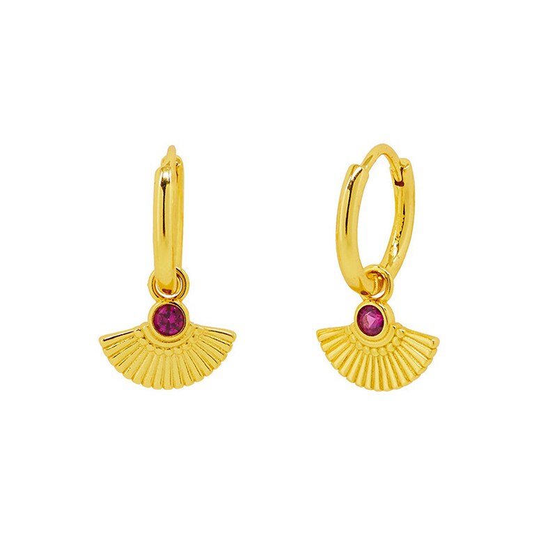 Fashion Hanging earrings Zircon Lightning Short Pendant Drop Ear Ring Ear Bone Sweet Trend Female Jewelry Hoop Earring for Women
