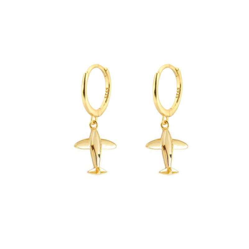 Fashion Hanging earrings Zircon Lightning Short Pendant Drop Ear Ring Ear Bone Sweet Trend Female Jewelry Hoop Earring for Women