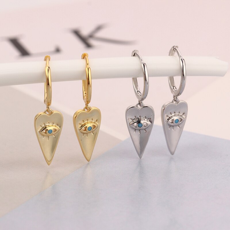 Fashion Hanging earrings Zircon Lightning Short Pendant Drop Ear Ring Ear Bone Sweet Trend Female Jewelry Hoop Earring for Women