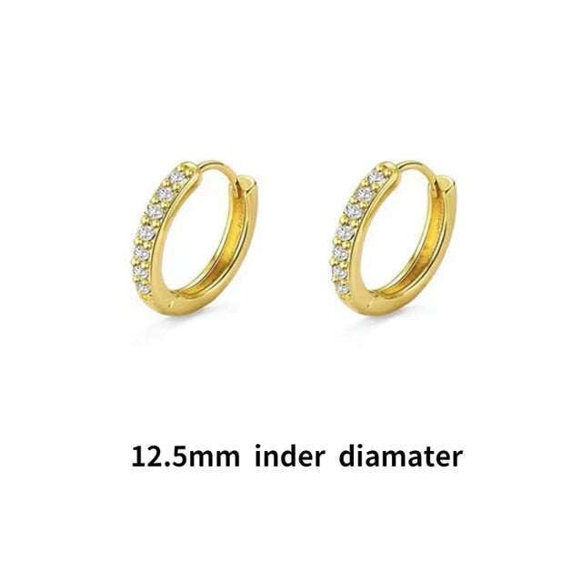 Fashion Hanging earrings Zircon Lightning Short Pendant Drop Ear Ring Ear Bone Sweet Trend Female Jewelry Hoop Earring for Women