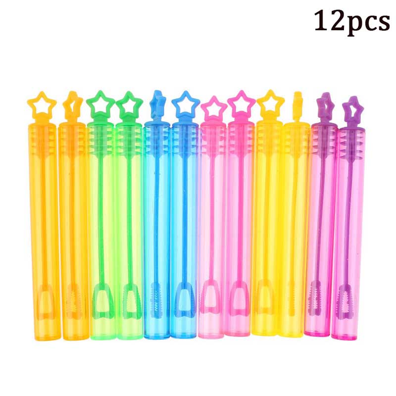 48/60/100pcs Funny Children Outdoor Soap Bubble Bottles Toys Home Wedding Decor Kids Toys Handmade Bubble Machine