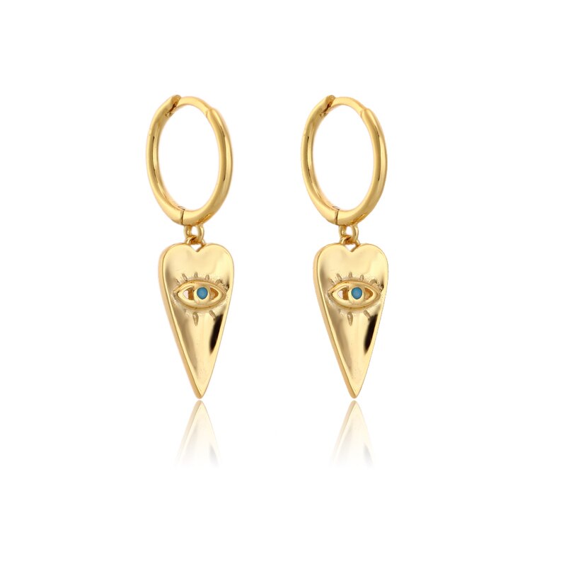 Fashion Hanging earrings Zircon Lightning Short Pendant Drop Ear Ring Ear Bone Sweet Trend Female Jewelry Hoop Earring for Women
