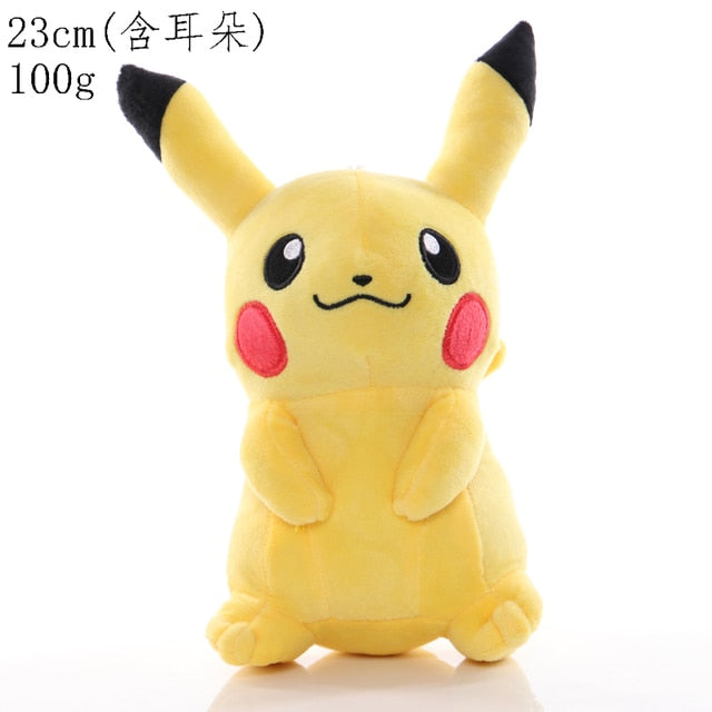 Pokemon Plush Toy Pikachu Stuffed Eevee Charmander Squirtle Charizard Blastoise Bulbasaur Anime Figure Doll Baby Christmas Gift