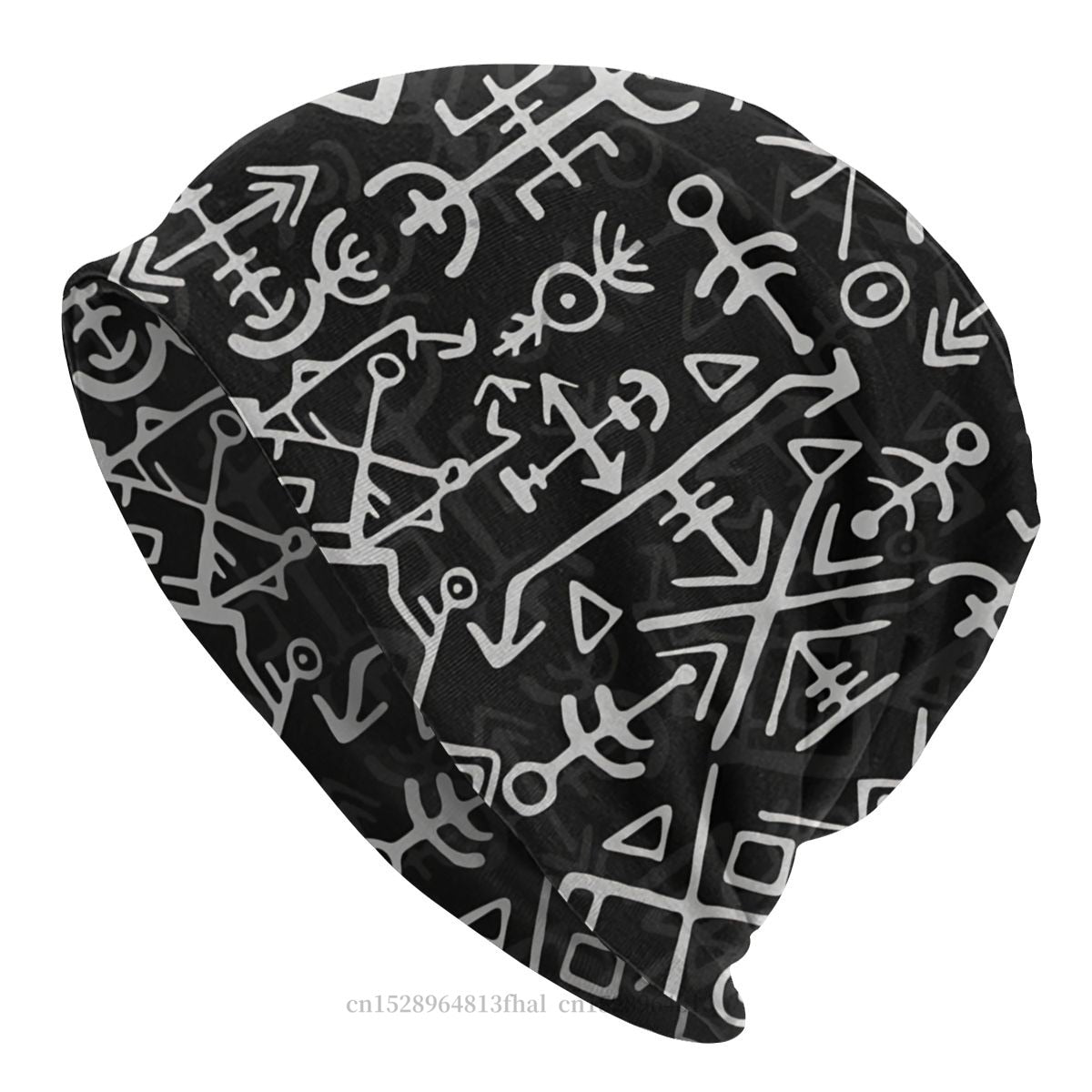 Bonnet Hats Viking Ragnar Lothbrok Men Women&#39;s Knitting Hat Tree Of With Triquetra Winter Warm Cap Street Skullies Beanies Caps