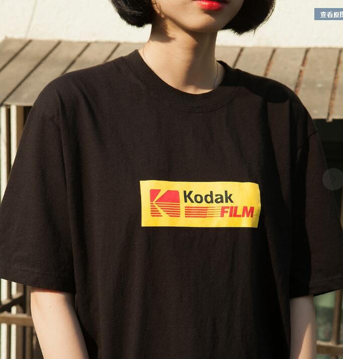 2023 Summer Men Women Tee INS Korean Fashion Retro Loose Wild  Letter Short-sleeved Cotton T shirt Oversized Tops Unisex Y2k Tee