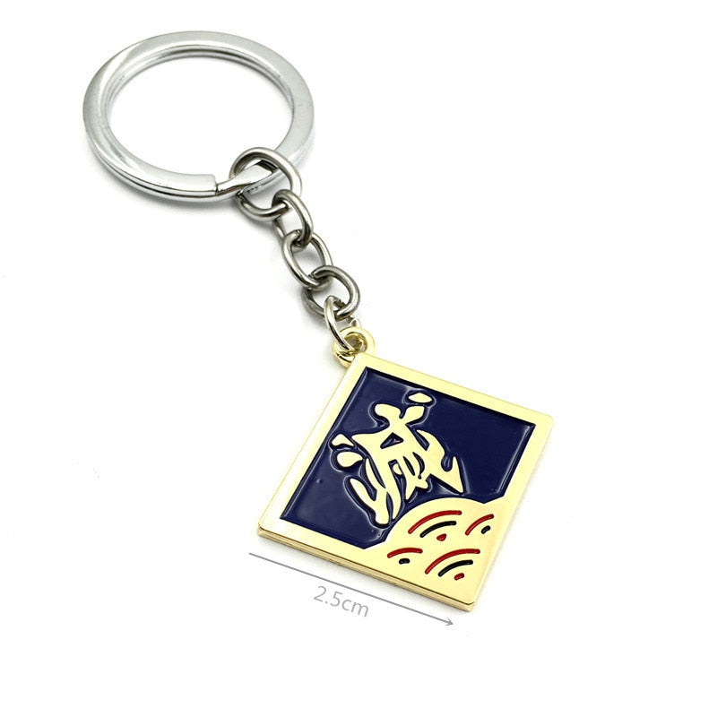 Demon Slayer Sword Keychain Japan Anime Demon Slayer Kimetsu no Yaiba Cartoon Kamado Tanjirou Blade Chaveio Weapons Props Gifts