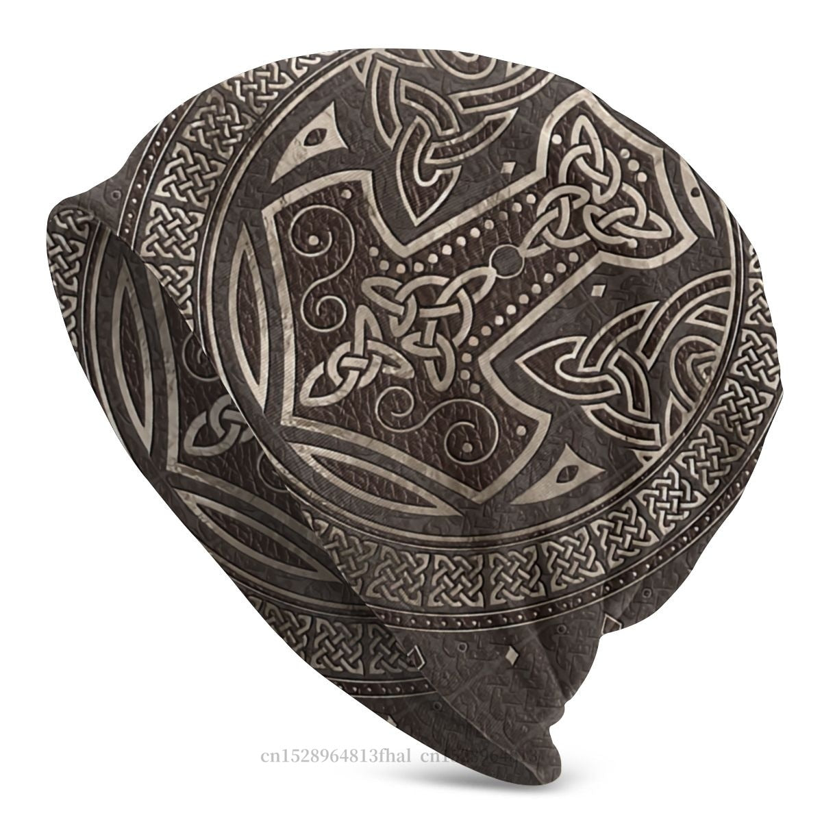 Bonnet Hats Viking Ragnar Lothbrok Men Women&#39;s Knitting Hat Tree Of With Triquetra Winter Warm Cap Street Skullies Beanies Caps