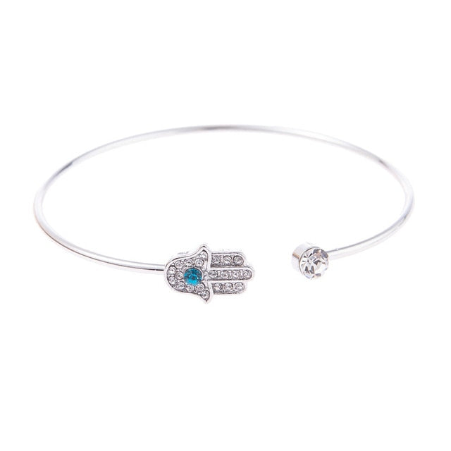 Adjustable Silver Color Dreamcatcher Tassel Feather Round Bead Charm Bracelet &amp;Bangle For Women Elegant Jewelry sl209