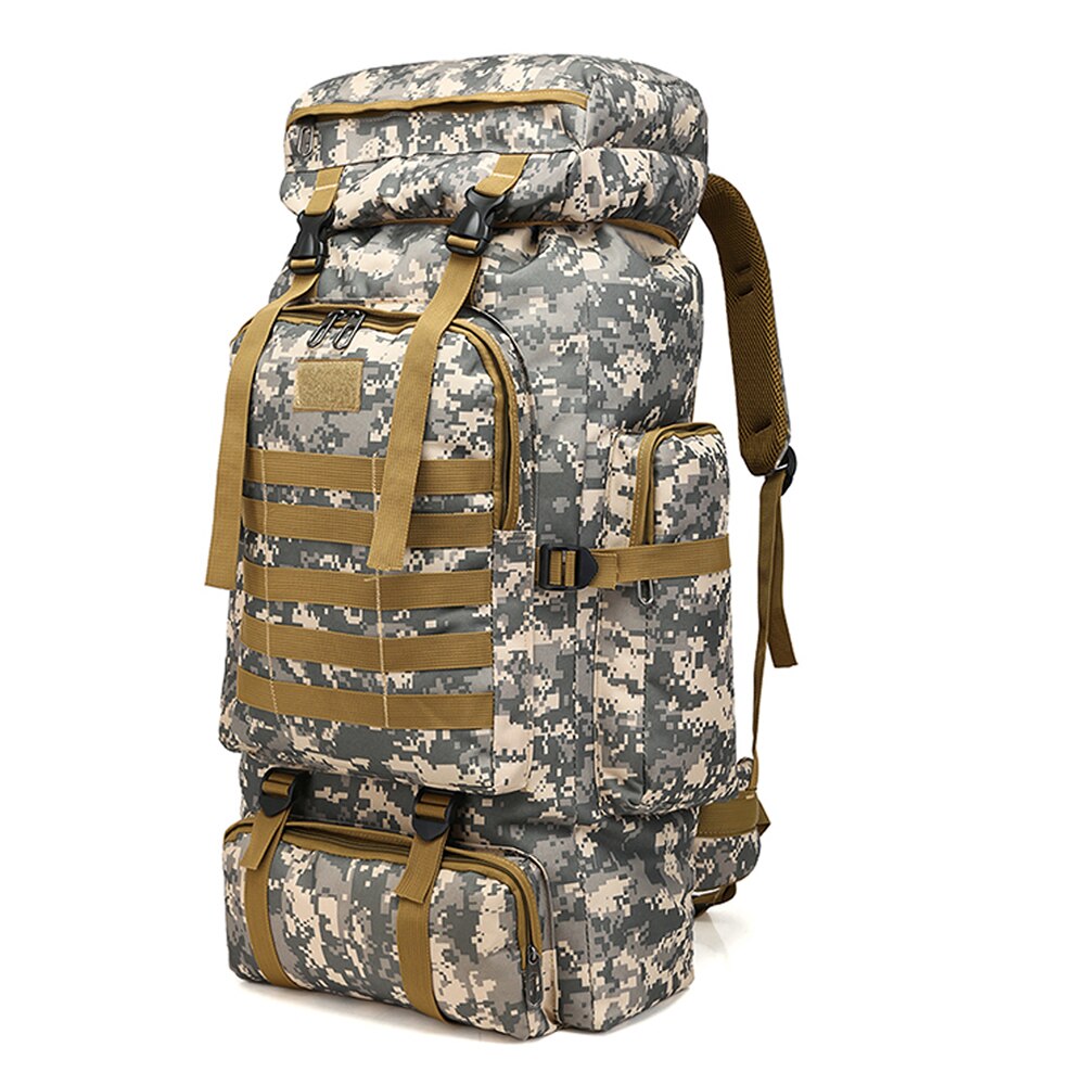 Mochila 50l-80L Large Capacity Tactical Backpack Comfortable Hiking Trekking Fishing Camping  Hunting Bag Outdoor Climbing Bag