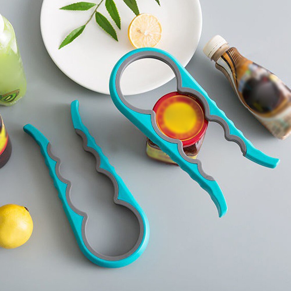 Jar Opener Easy Grip Bottle Opener Twist Off Lid Quick Opening Cooking Everyday Use For Weak Hands And Arthritis