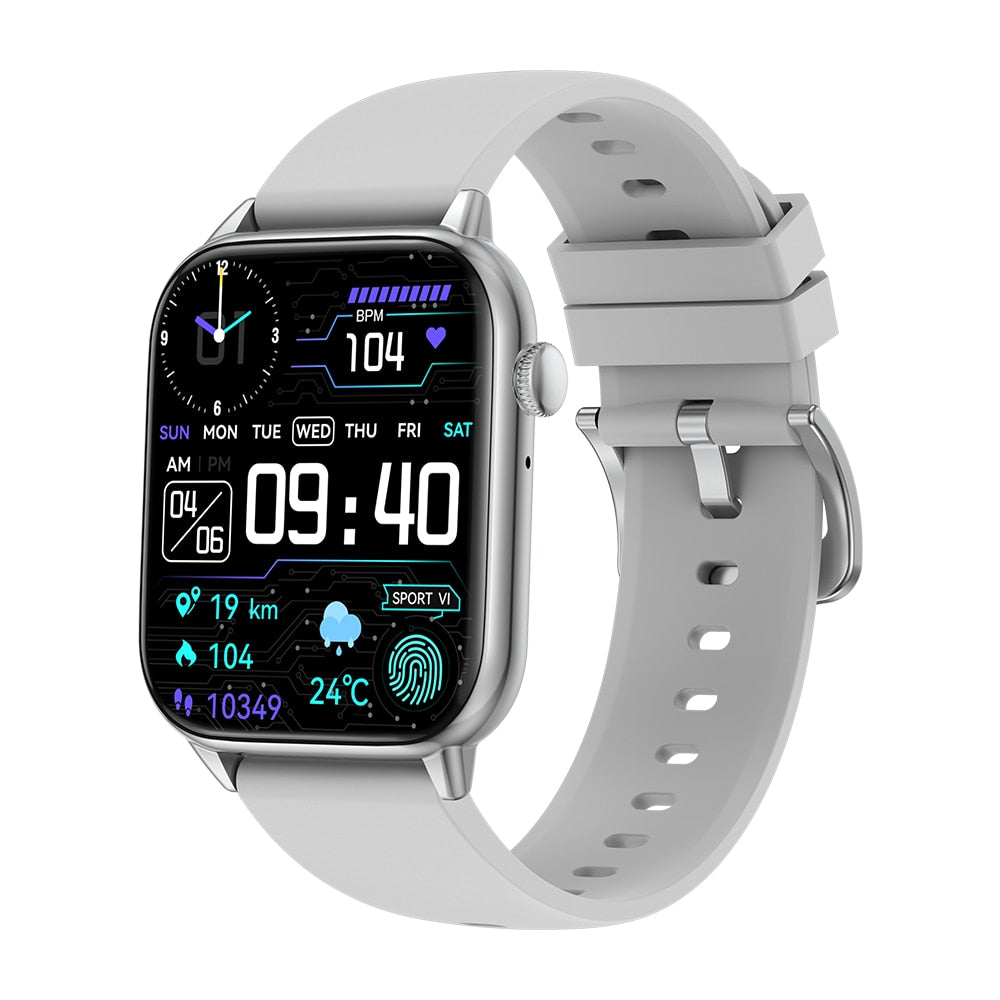 COLMI C60 Smartwatch 1.9 inch Full Screen Bluetooth Calling Heart Rate Sleep Monitor 100 Sport Models Smart Watch For Men Women