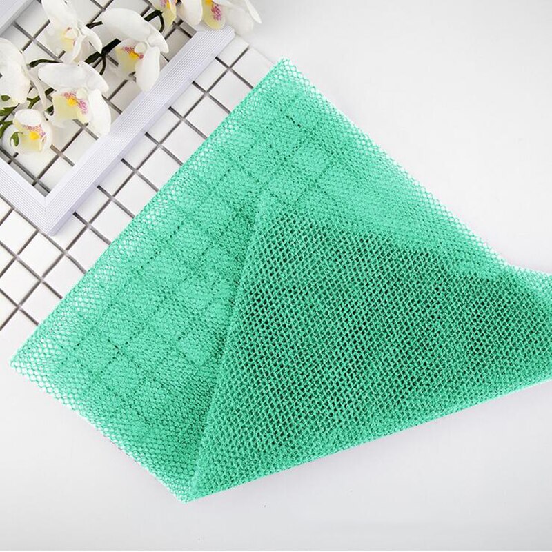 6 Pieces African Mesh Sponge African Body Exfoliator Mesh Body Scrub Back Cleaner Great for everyday use or stocking fillers