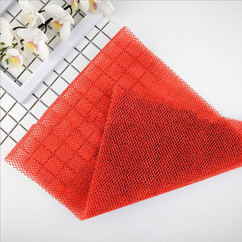 6 Pieces African Mesh Sponge African Body Exfoliator Mesh Body Scrub Back Cleaner Great for everyday use or stocking fillers