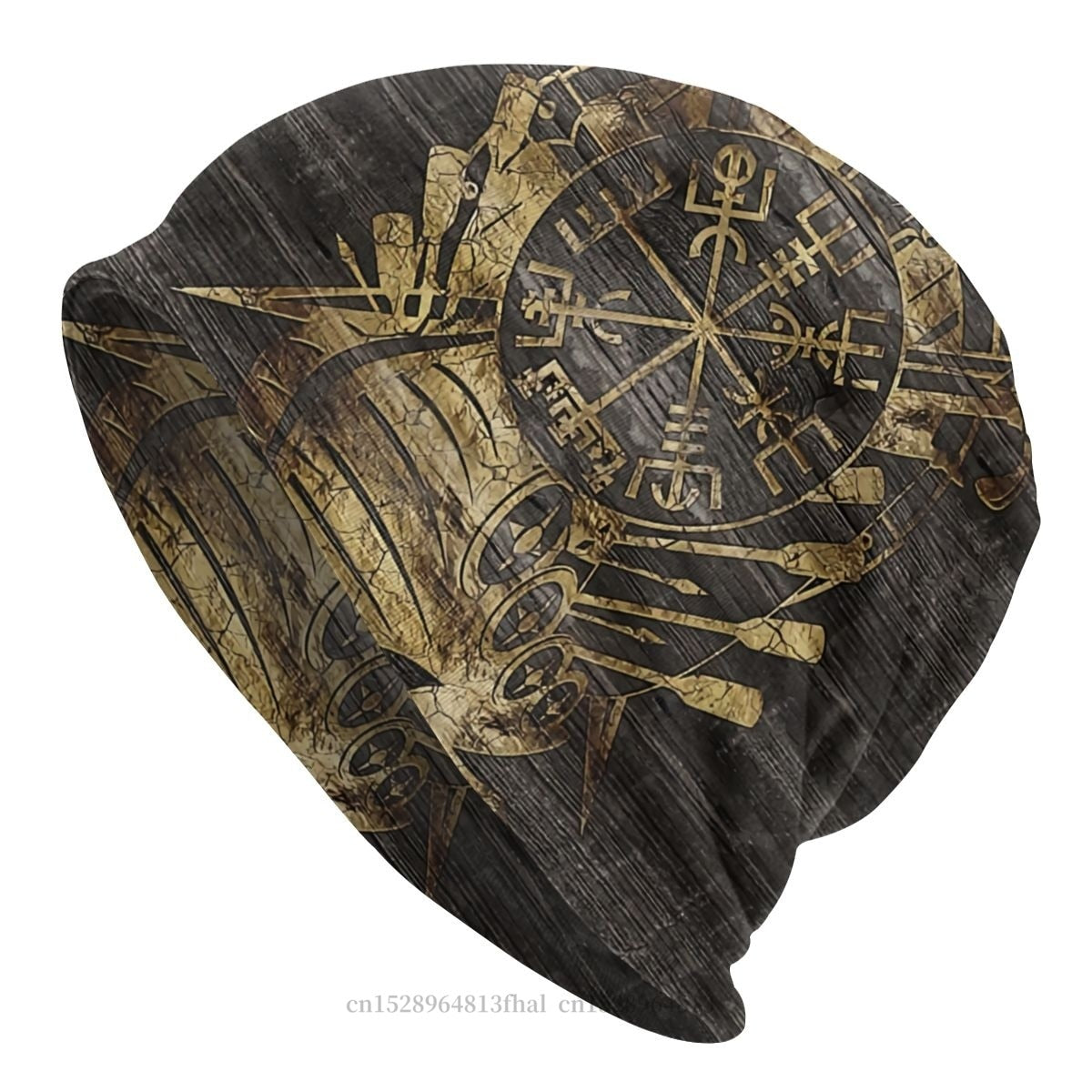 Bonnet Hats Viking Ragnar Lothbrok Men Women&#39;s Knitting Hat Tree Of With Triquetra Winter Warm Cap Street Skullies Beanies Caps