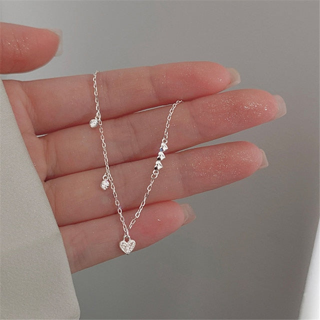 Adjustable Silver Color Dreamcatcher Tassel Feather Round Bead Charm Bracelet &amp;Bangle For Women Elegant Jewelry sl209