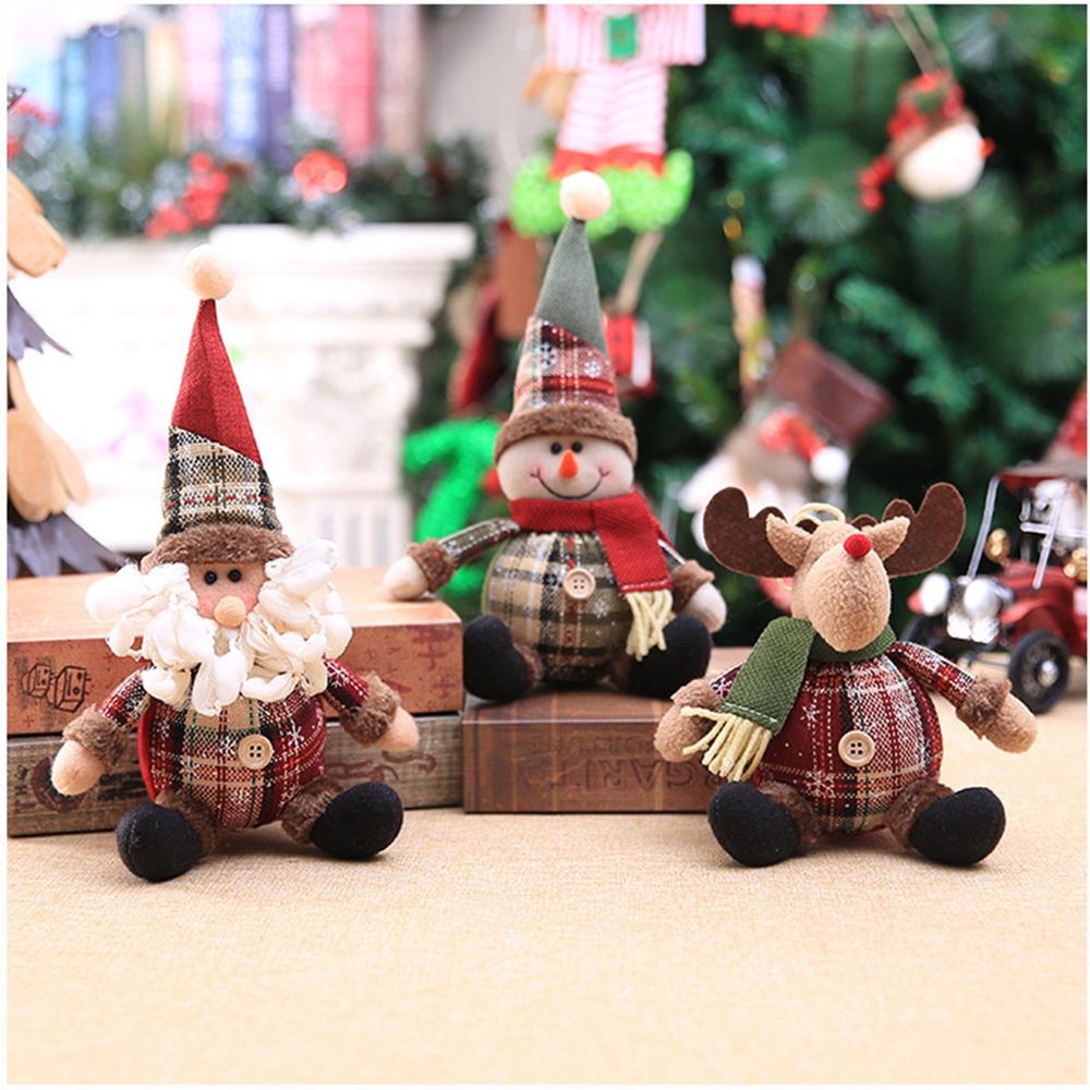 Christmas Doll Ornaments Merry Christmas Decorations For Home Table Decor Xmas Gift 2023 Navidad Happy New Year Decor 2023 Noel