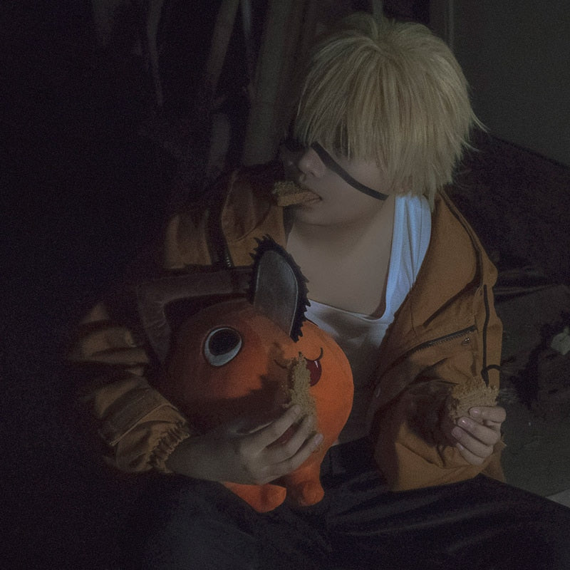 Anime Chainsaw Man Plush Toy Pochita Pendant Keychain Plush Dolls Soft Pillow Collection Cosplay Birthday Gift for Kids
