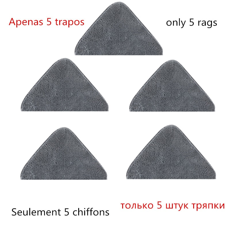 NEW Extended Triangle Mop 360 Twist Squeeze Wringing XType Window Glass Toilet Bathrrom Floor Household Cleaning Ceiling Dusting