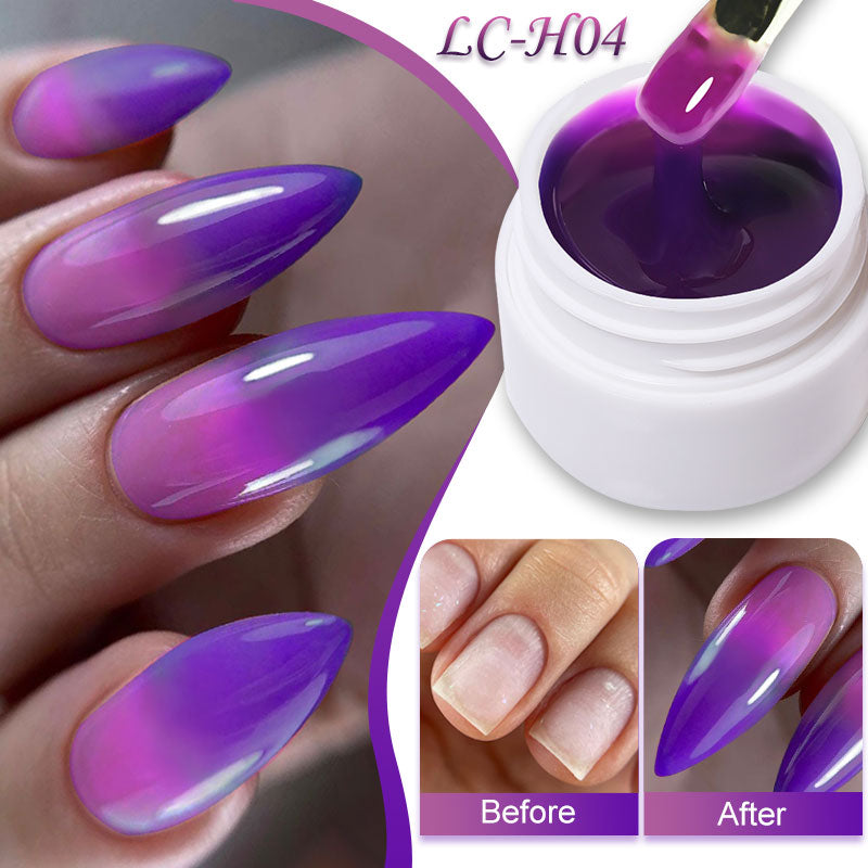 LILYCUTE 5ml Quick Extension Gel Construct Hard Gel Semi Permanent UV LED UV Gel Nail Art Design Faux Ongles Nails Accesorios