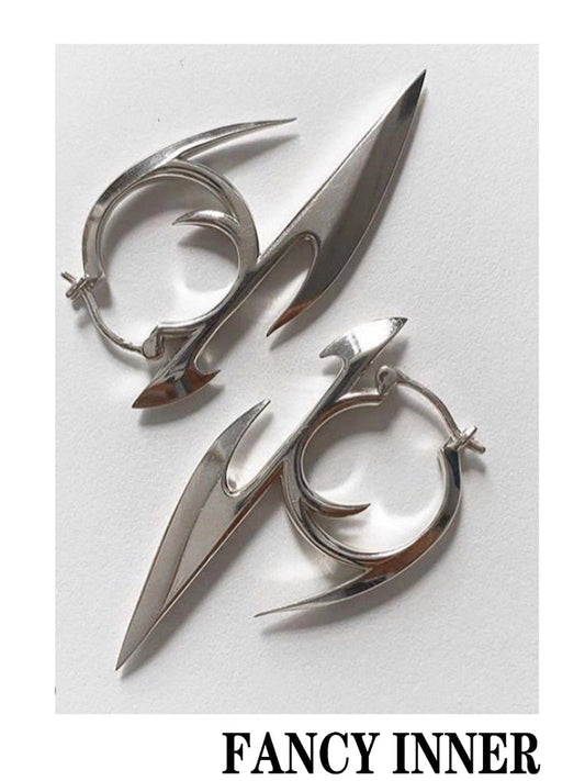 2022 New Punk Drop Earrings Y2K Fashion Gothic Personality Darts Pendant Earring for Women Men Girls Female Ear Jewelry