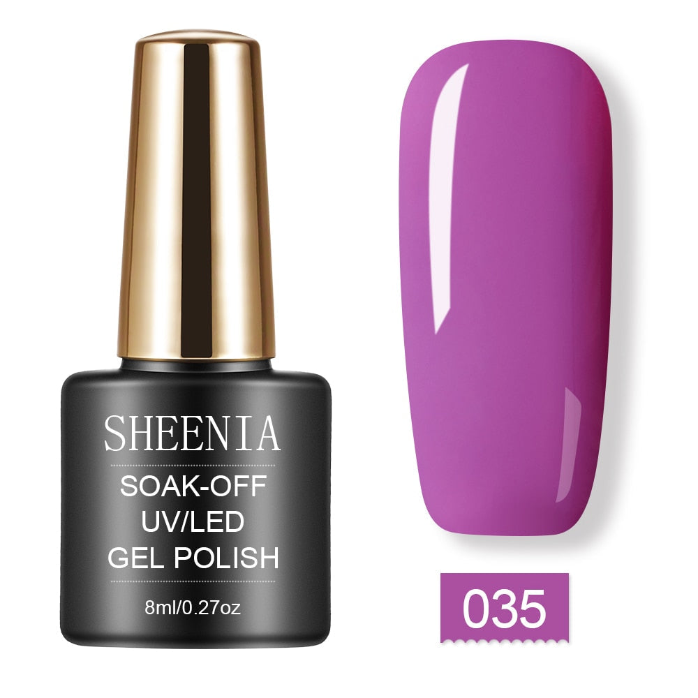 UV Gel Varnish Nail Polish Set For Manicure Gellak Semi Permanent Hybrid Nails Art Off Prime White Gel Nail Polish Top Coat